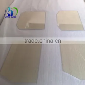 Hot Sell Glass Ceramic Sheet for Fireplace Glass Door thumbnail-1