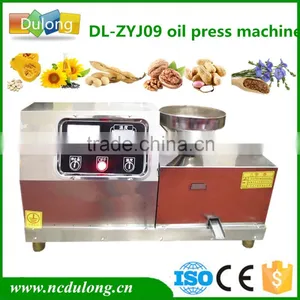 DL-ZYJ09 Stainless Steel Muntifunctional Cold Mini Oil Press Machine thumbnail-1