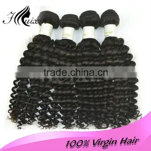 Hot Top Grade Full Stock Factory Price100%unprocessed Virgin Remy Hair Soft&full Wholesale Virgin 6A Remy Italian Deep Wave Hair thumbnail-1