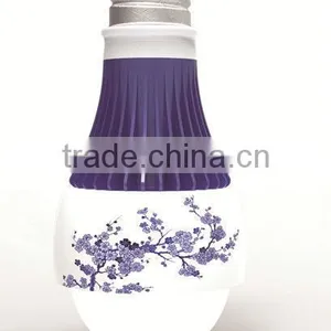 Artistic Lighting LED Ceramic Lamp ,LED Ceramic Bulb,blue and White Porcelain Lamp 3W 5W 7W ,ceramic LED Bulb thumbnail-1