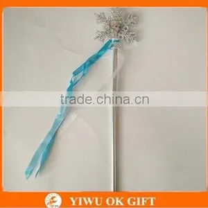 Hot Sale Frozen Elsa Crown Set Frozen Tiaras And Magic Wand For Girls Cosplay Hair Accessory thumbnail-1