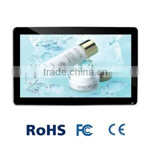 19 Inch LED Digital Signage Touch Screen Interactive Advertising Display With Android OS Bluetooth 4.0 Kiosk Tablet for Elevator thumbnail-3