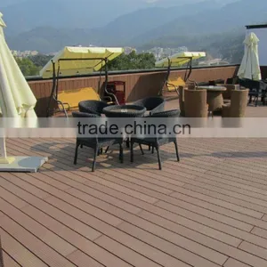2016 New WPC Deck Flooring,Wood Plastic Composite Material Outdoor Floor China Manufacture thumbnail-6