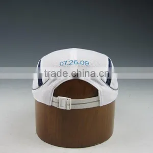 100%polyester Mesh Running Sports Cap thumbnail-3
