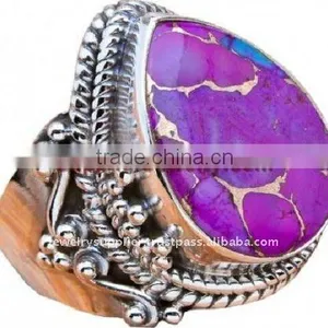 Natural!! Purple Copper Turquoise Jewellery thumbnail-1