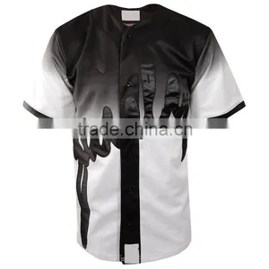 2015 Hot Selling Beautiful Sublimation Baseball Jersey thumbnail-1