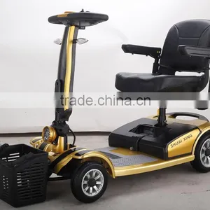CE Disabled Person Electric Lightweight Mobility Scooter With Bike and Chair / Bicycle thumbnail-1
