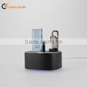Soft White 3 Ports All In One Multi-card Reader for SD/TF/M2/MS USB 2.0 Hub Combo thumbnail-1