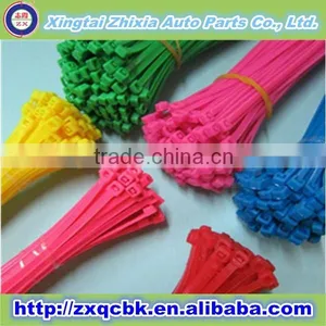 2015 Top Quality !! ZX Brand White Cable Tie/black Zip Ties/flexible Plastic Cable Tie thumbnail-2