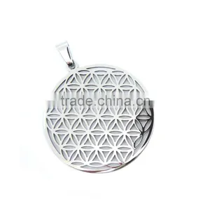 Big Size Chakra Jewelry 50mm Flower of Life Pendant thumbnail-2