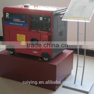 6kva China Silent Type Portable Diesel Generator for Home Use thumbnail-3