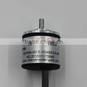 ok YUMO ISC3004 Diameter 30mm 1024 Pulse A B Z Phase Mini Solid Shaft Price Incremental Rotary Encoder thumbnail-4