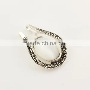 Sterling Silver Crystal Necklace Jewelry Accept OEM&ODM Supplier thumbnail-1