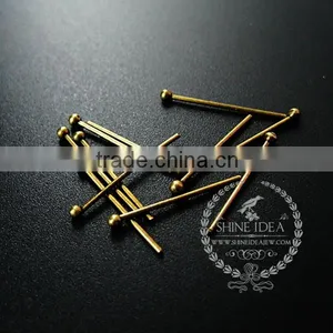 20mm Vintage Style Bronze Brass 0.8mm Thick Strong Ball Head Pin DIY Beading Supplies 1511010 thumbnail-2
