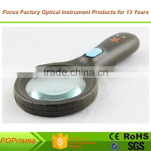 IMAGINE 10pcs LED Handheld 5X Magnifying Glass for Paper Reading thumbnail-1
