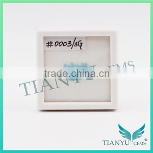 China Cheap Synthetic Gems for Jewelry #0003/3G Round Brilliant Cut Nano Sital Gemstones Price thumbnail-2