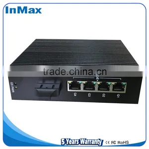 Din Rail Full Gigabit Unmanaged PoE Industrial Ethernet Switches P505B thumbnail-2