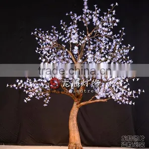 IP65 Remote Control RGB Cherry Blossom Decorative Led Tree thumbnail-2