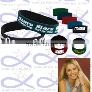Custom Printing Neoprene Bracelet Wirstband thumbnail-1