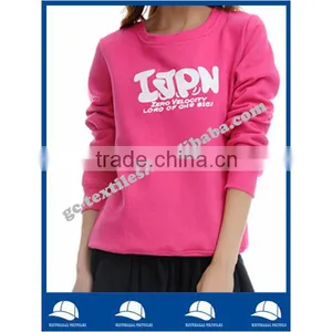 Girl's Fleece Hoodie Sweater With Logo Printed thumbnail-1