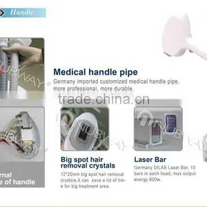 Hottest Germany Device 808 Diode / Personal Hair Removal Laser System thumbnail-5