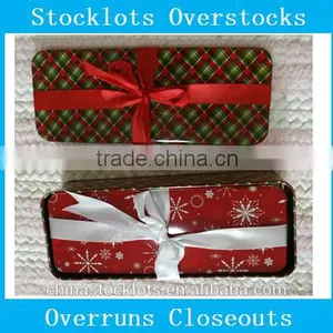 Stocklots Closeout, Overstock,surplus,stock Christmas Gift Tin Box for Children 2pcs Set thumbnail-2