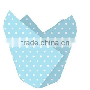 Easy Clean Factory Price Wholesale Food Grade Dot Cupcake Wrapper thumbnail-5