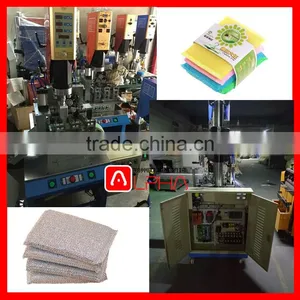 Factory Supply Sponge Scourer Pad Making Cutting Machine/ Ultrasonic Welding Machine thumbnail-6