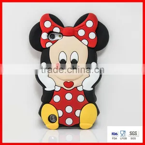 Micky Mouse Shape Silicone Phone Cases thumbnail-1