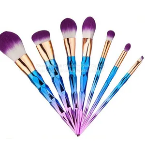 Pro Collection Cosmetic Makeup Brushes Latest 7pcs Unicorn Brushes thumbnail-1