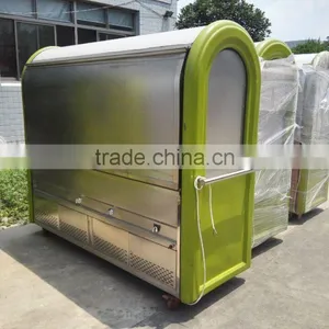 Vending Kinds of Food in the Street Mobile Hand Push Food Cart for Sale thumbnail-4