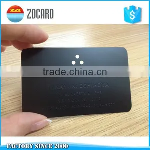 Blank Customized Design Good Quality Metal Card thumbnail-2