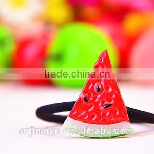 Hot Sale Fresh Fruit Hairpin Hair Accessories Elastic Hair Ties for Girls thumbnail-1
