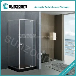 New Sunzoom Sexy Simple Shower Room Square Framed Shower Door thumbnail-1