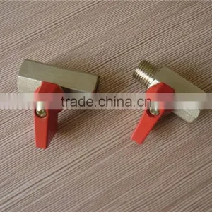 Chrome Plated Brass Small Ball Valve , Good Sealing Valves , Made in China's Zhejiang Province thumbnail-5