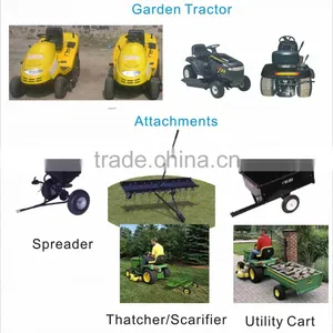 Garden Tractor and Attachments thumbnail-1