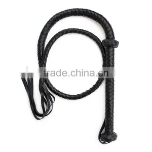 SEX TOYS SEX BULL WHIP SEX PRODUCT BULL WHIP PU BRAIDED BULL WHIP WITH LONG FOLPPY SEX PRODUCTS WHOLESALE BULL WHIP thumbnail-4