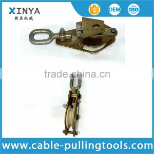 3 Ton Single Nylon Sheave Snatch Block Hoisting Pulley With One Side Open thumbnail-1