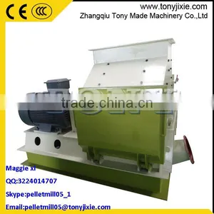 Dual Shaft High Efficiency Roughage Wood Chips Grinder Hammer Mill for Sale thumbnail-2