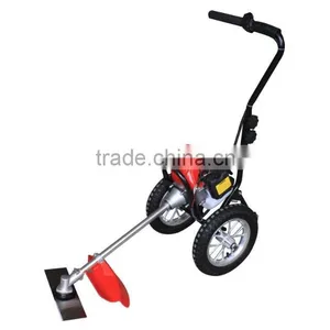 New Hand Push Tyre Wheel Brush Cutter With Best Quality thumbnail-1
