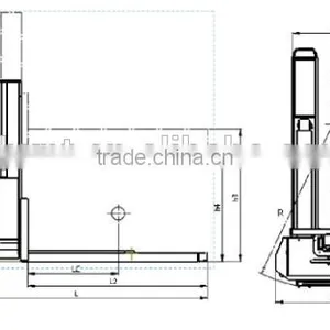 Forklift Attachement Material Handling Convelift Self Loader/ Pallet and Freight Loader thumbnail-2