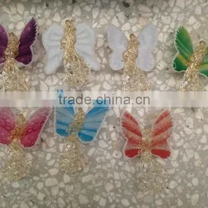 2015 Newest Chrismas Angel Fiber Optic Chrismas Angel Led Angel Chrismas Decoration Angel Color Changing Led Angel Gift Angel thumbnail-1