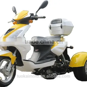 50cc Gasoline Trike Scooter (TKM50E-3B) thumbnail-1