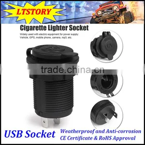 Car Marine 12v dc Power Connector Female thumbnail-1