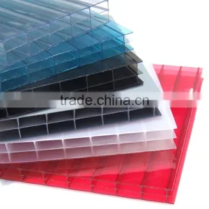 Polycarbonate Hollow Sheet,PC Opal Panel, Roof Material,Polycarbonate Flat Hollow Sheet thumbnail-1