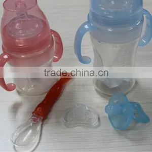 Safe Silicone Baby Feeding Bottle thumbnail-1