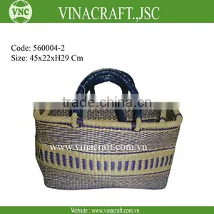 Lady Seagrass Shopping Handbag thumbnail-1