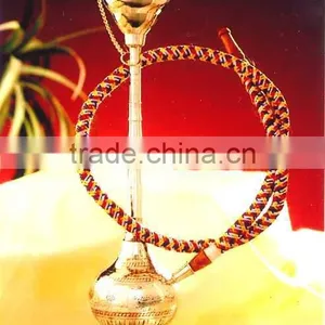 Decorative Brass Hookah, Hookah Pipe, Arabic Hookah, Decorative Metal Hookah thumbnail-1