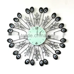 New Artificial Decoration Wall Clock For Promotion thumbnail-1