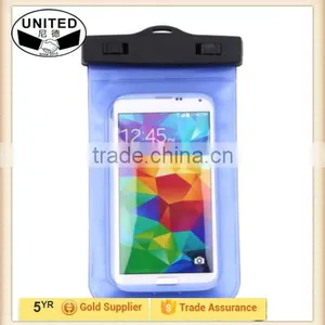 5.7 Inch Waterproof PVC Diving Bag Underwater Pouch Case For Galaxy s5 For Galaxy Note 3 2 s4 Fit for S6/s6 Edge thumbnail-3